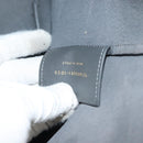 SAINT LAURENT Tote Bag Leather Gray Gold Auth PP866-12