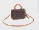LOUIS VUITTON Monogram Petite Vallees Hand Bag 2way M20468 LV Auth 157427SM-34