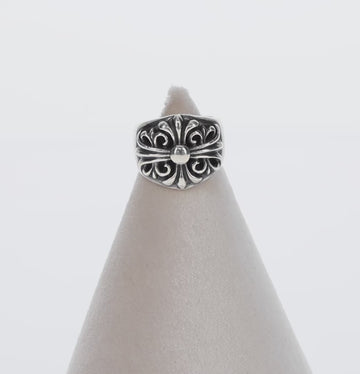 Chrome Hearts Ring Ag925 Silver #12(JP Size) Auth 146558M - 0
