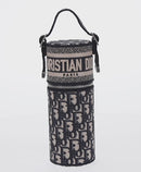 Christian Dior Trotter Canvas Oblique Fragrance Case Vanity Navy Auth 156648M-2