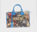 LOUIS VUITTON Masters Collection RUBENS Speedy 30 Bag Blue M43305 Auth ka215SM-2
