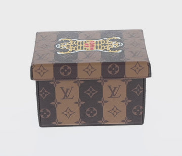 LOUIS VUITTON Monogram Stripe LVxNIGO Monogram Box Trunk LV Auth 147268SM - 0