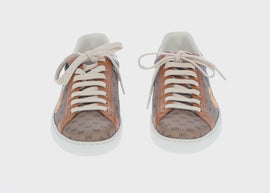 GUCCI Micro GG Canvas Disney Collaboration Sneakers Beige Auth 154167M - 0