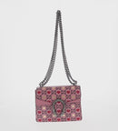 GUCCI Dionysus Chain Shoulder Bag Leather Pink 421970 Auth 156659SAM-2