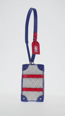 LOUIS VUITTON White LV X NBA Soft Trunk Phone Box Bag M80101 LV Auth 138078M-2