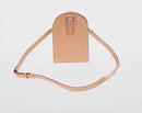 LOUIS VUITTON LV Name Tag XL Clutch Bag Leather Beige M82225 LV Auth 145840SM-2