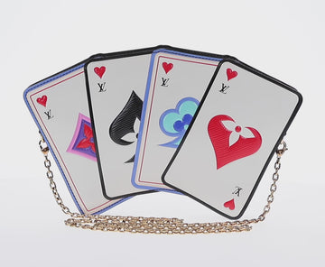 LOUIS VUITTON Monogram Game On Portefeuille Zoe Bag White M80226 LV Auth 143515M - 0