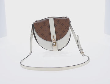 LOUIS VUITTON Monogram Reverse Shanty Lock Shoulder Bag M43645 LV Auth 154914SM - 0