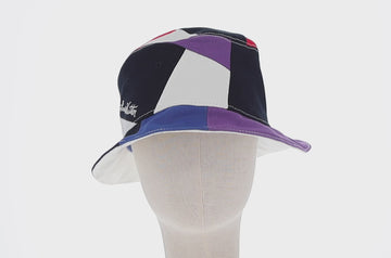 LOUIS VUITTON Bone Color Panel Hat Canvas Multicolor MP2736 LV Auth 149292M - 0