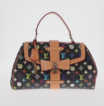 LOUIS VUITTON I Love Monogram Sack Retro GM Bag Multicolor M92052 Auth 137234M - 0