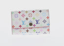 LOUIS VUITTON Multicolor Multicles 4 Key Case White M93731 LV Auth 157418SM-2
