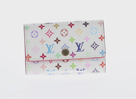 LOUIS VUITTON Multicolor Multicles 4 Key Case White M93731 LV Auth 157418SM - 0