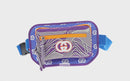 GUCCI Waist bag Nylon Blue Silver 752102 Auth BA8729V-2