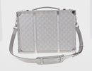 LOUIS VUITTON Damier Glitter Hard Trunk Trunk Silver M20478 LV Auth 148458SM-2