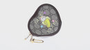 GUCCI GG Supreme Bananya Coin Purse PVC Beige Gold 701062 Auth 168024M-2