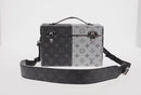 LOUIS VUITTON Monogram Eclipse Split Mini Box Trunk Bag M21022 LV Auth 141164SM-2