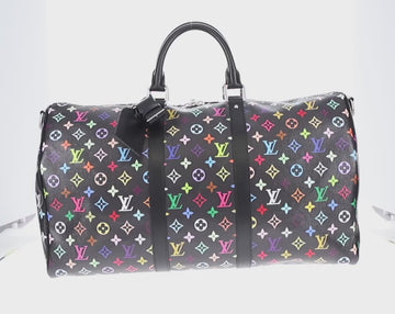 LOUIS VUITTON Multicolor LVxTM Keepall Bandouliere 50 Bag M13745 Auth 147914SM - 0