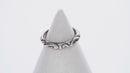 Chrome Hearts Scroll Banding Ring Ag925 Silver Auth 157976SAM-2