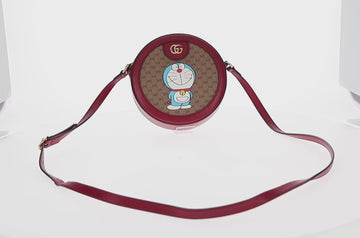GUCCI Micro GG Supreme Doraemon Collaboration Bag PVC 625216 Auth 156658SAM - 0