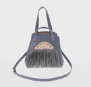 LOEWE Markl Hammock Nugget Loewe x Studio Ghibli 2way Blue Gold Auth BA9010SM-2