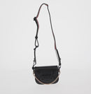 GUCCI Horsebit Web Sherry Line Bag Leather Black 726863 0416 Auth 153707SAM-2