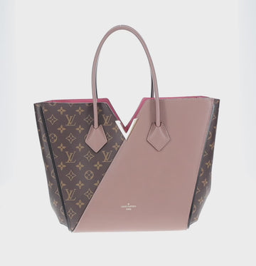 LOUIS VUITTON Monogram Kimono MM Tote Bag Beige M41594 LV Auth 154088SM - 0