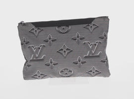 LOUIS VUITTON Monogram Pochette Reversible Bag Nylon M68777 LV Auth 145853M - 0