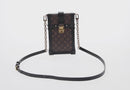 LOUIS VUITTON Monogram Pochette Trunk Vertical Bag M63913 LV Auth 146560SAM-2
