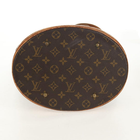 LOUIS VUITTON Monogram Bucket GM Shoulder Bag Vintage M42236 LV Auth pt2981