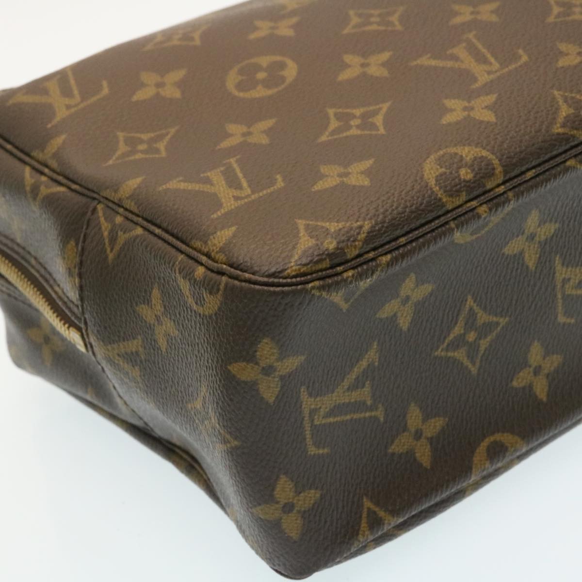 LOUIS VUITTON Monogram Trousse Toilette 28 Clutch Bag M47522 LV Auth pt551