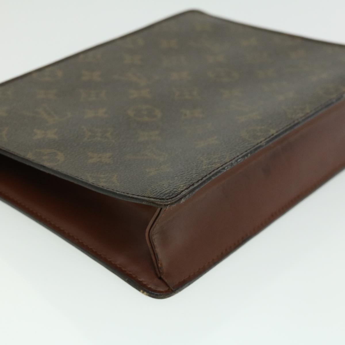 LOUIS VUITTON Monogram Pochette Homme Clutch Bag M51795 LV Auth rd2641