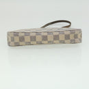 LOUIS VUITTON Damier Azur Pochette Accessoires Pouch N51986 LV Auth rd2953-9