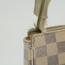 LOUIS VUITTON Damier Azur Pochette Accessoires Pouch N51986 LV Auth rd2953-4
