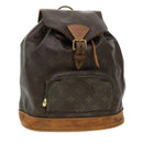 LOUIS VUITTON Monogram Montsouris MM Backpack M51136 LV Auth rd4674-1
