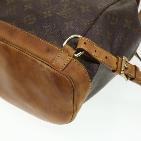 LOUIS VUITTON Monogram Montsouris MM Backpack M51136 LV Auth rd4674