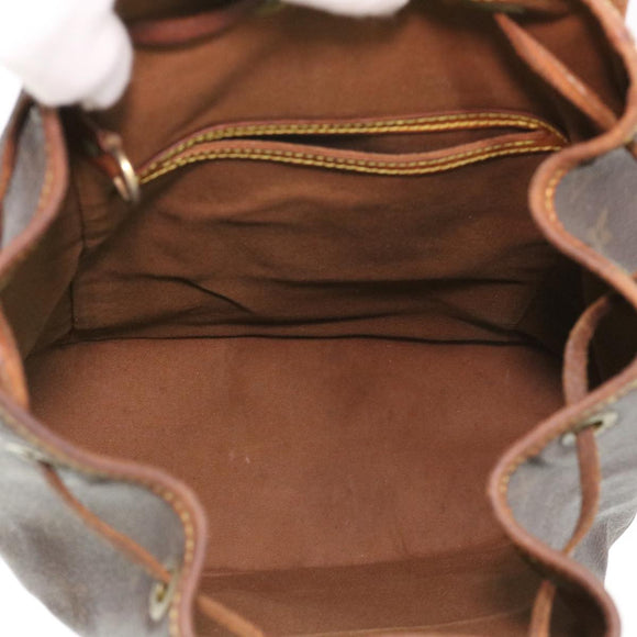 LOUIS VUITTON Monogram Montsouris MM Backpack M51136 LV Auth rd4674