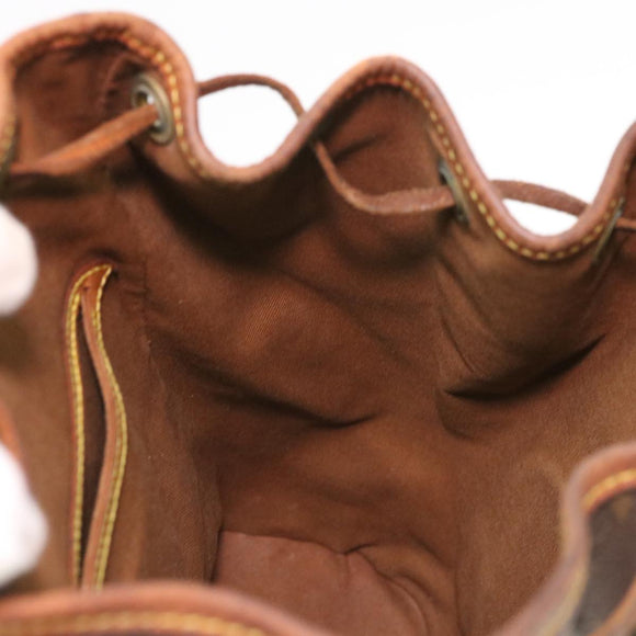 LOUIS VUITTON Monogram Montsouris MM Backpack M51136 LV Auth rd4674