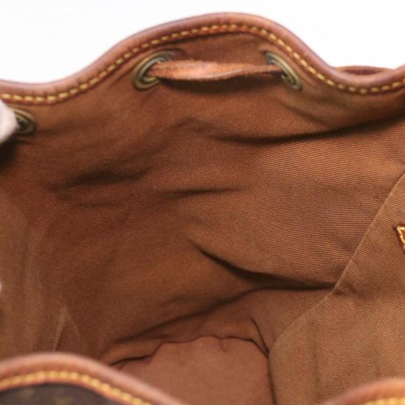 LOUIS VUITTON Monogram Montsouris MM Backpack M51136 LV Auth rd4674