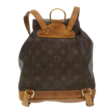 LOUIS VUITTON Monogram Montsouris MM Backpack M51136 LV Auth rd4674 - 0