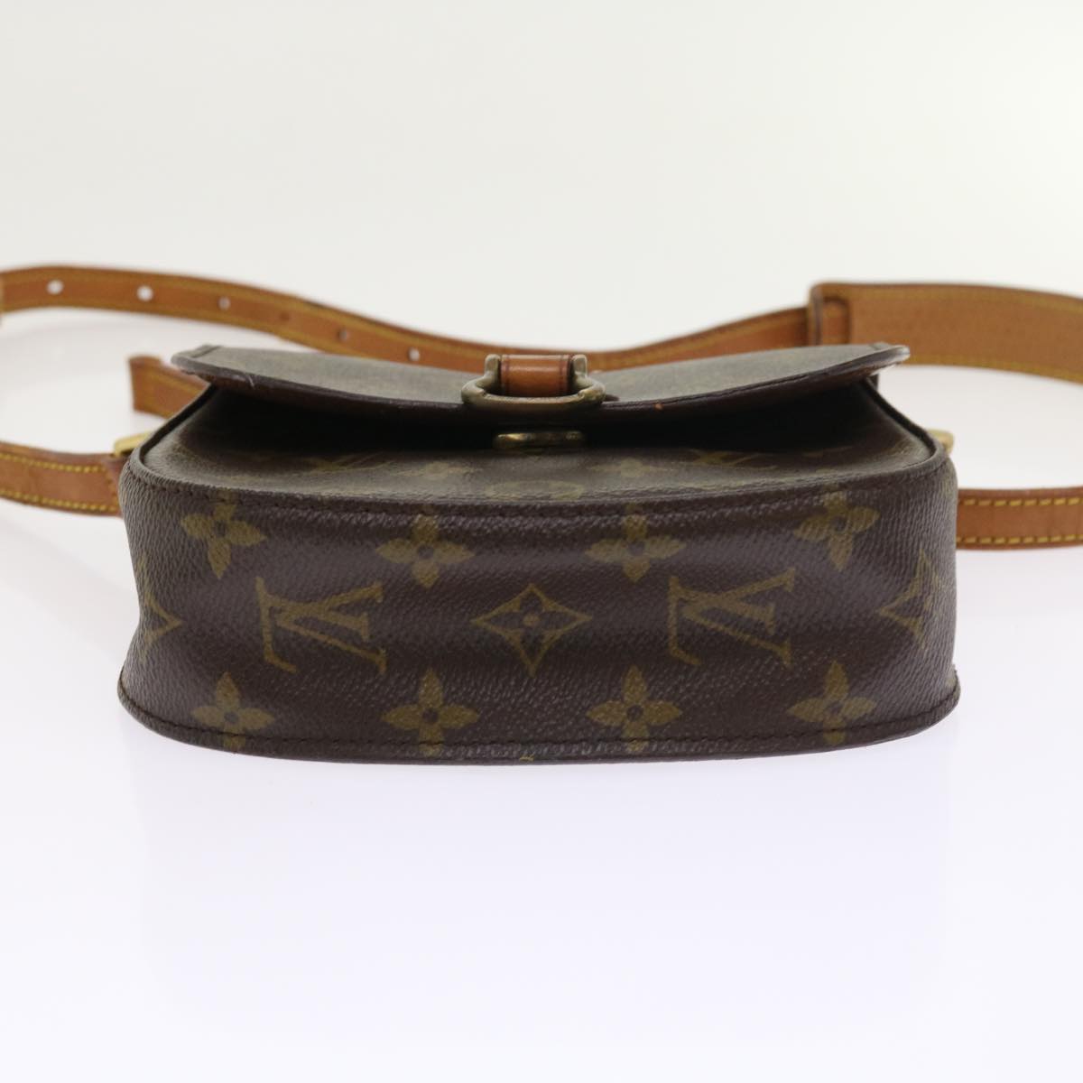 LOUIS VUITTON Monogram Saint Cloud PM Shoulder Bag M51244 LV Auth rd4937