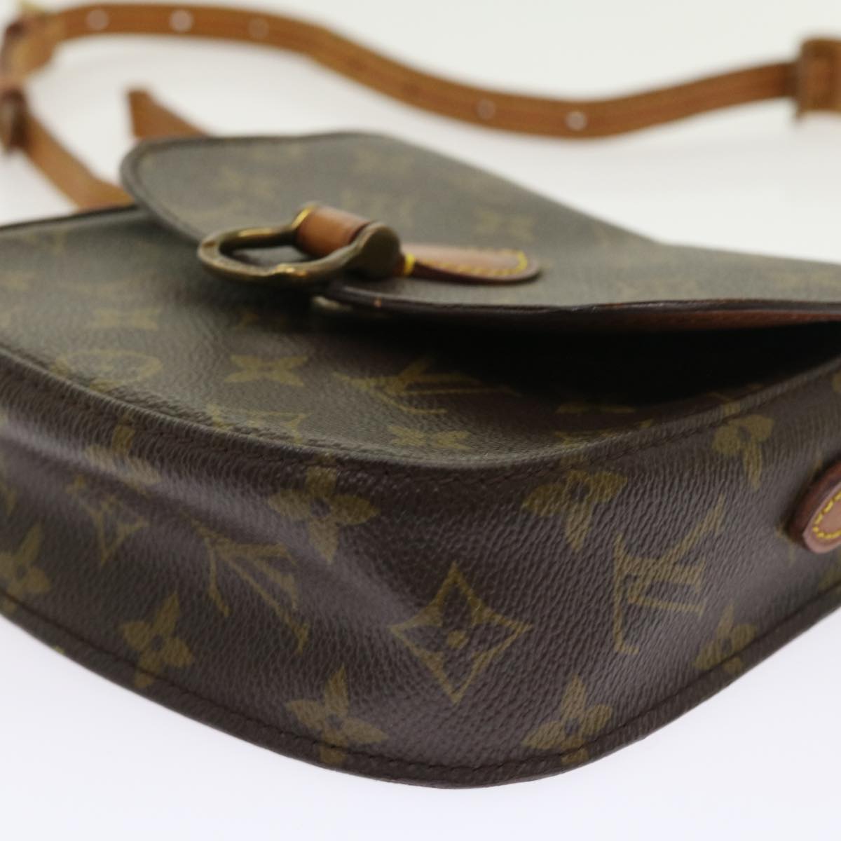 LOUIS VUITTON Monogram Saint Cloud PM Shoulder Bag M51244 LV Auth rd4937