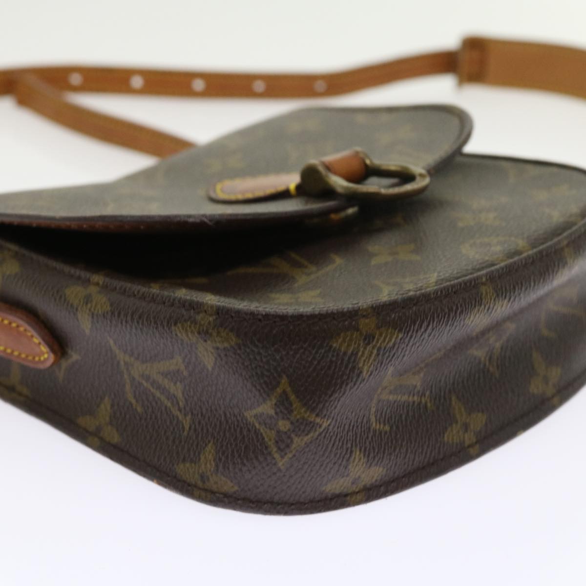 LOUIS VUITTON Monogram Saint Cloud PM Shoulder Bag M51244 LV Auth rd4937