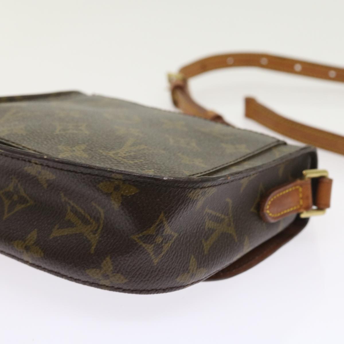 LOUIS VUITTON Monogram Saint Cloud PM Shoulder Bag M51244 LV Auth rd4937