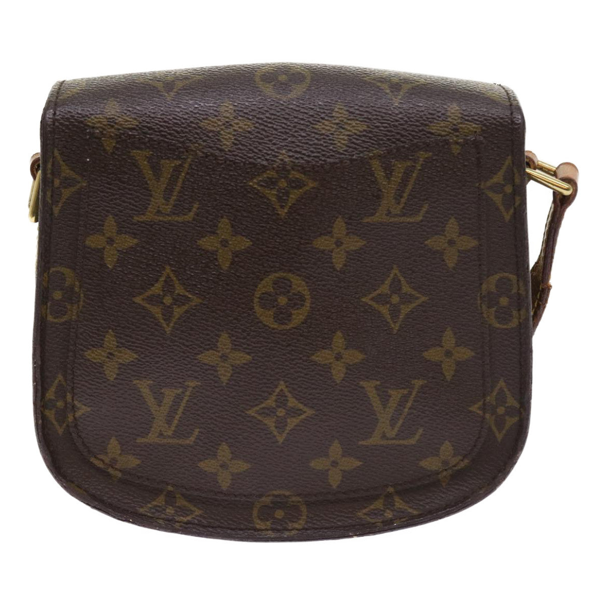 LOUIS VUITTON Monogram Saint Cloud PM Shoulder Bag M51244 LV Auth rd4937