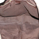 GUCCI GG Canvas Web Sherry Line Hand Bag 2Set Beige Green Yellow Auth rd5183-12