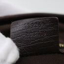 GUCCI GG Canvas Web Sherry Line Hand Bag 2Set Beige Green Yellow Auth rd5183-14