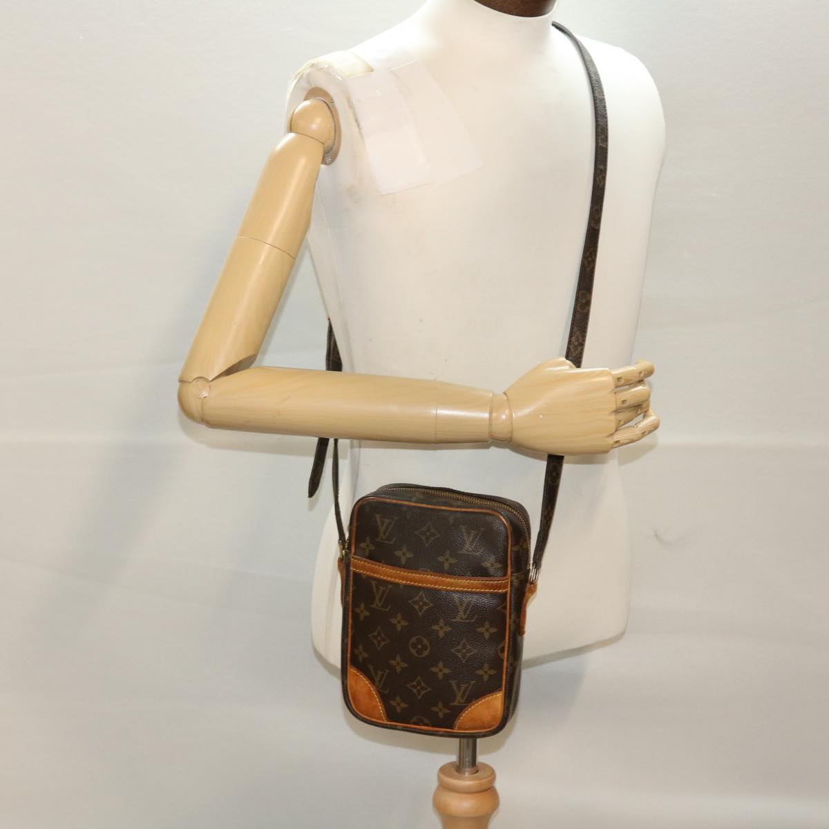 LOUIS VUITTON Monogram Danube Shoulder Bag M45266 LV Auth rd5495