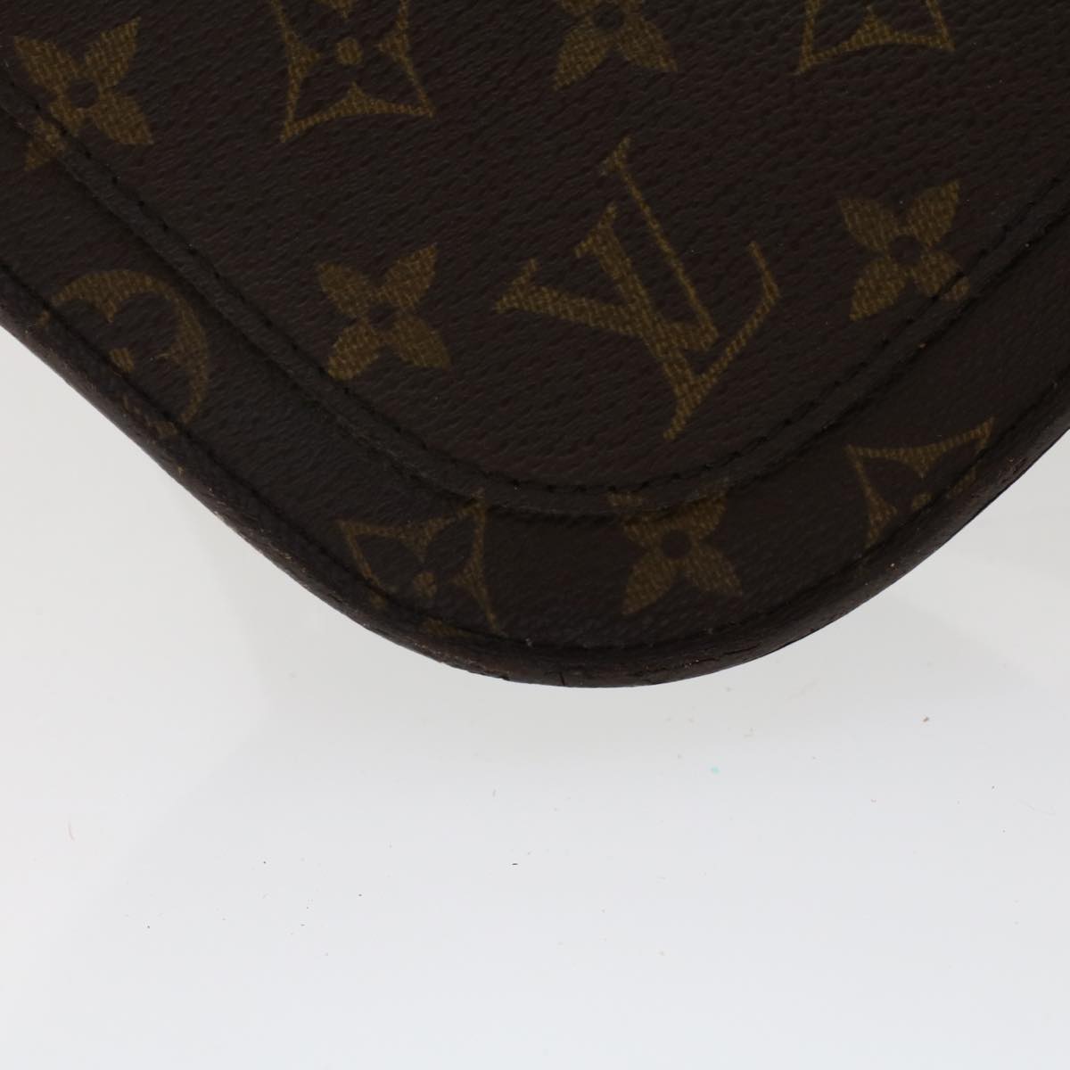 LOUIS VUITTON Monogram Saint Cloud GM Shoulder Bag M51242 LV Auth rd5497