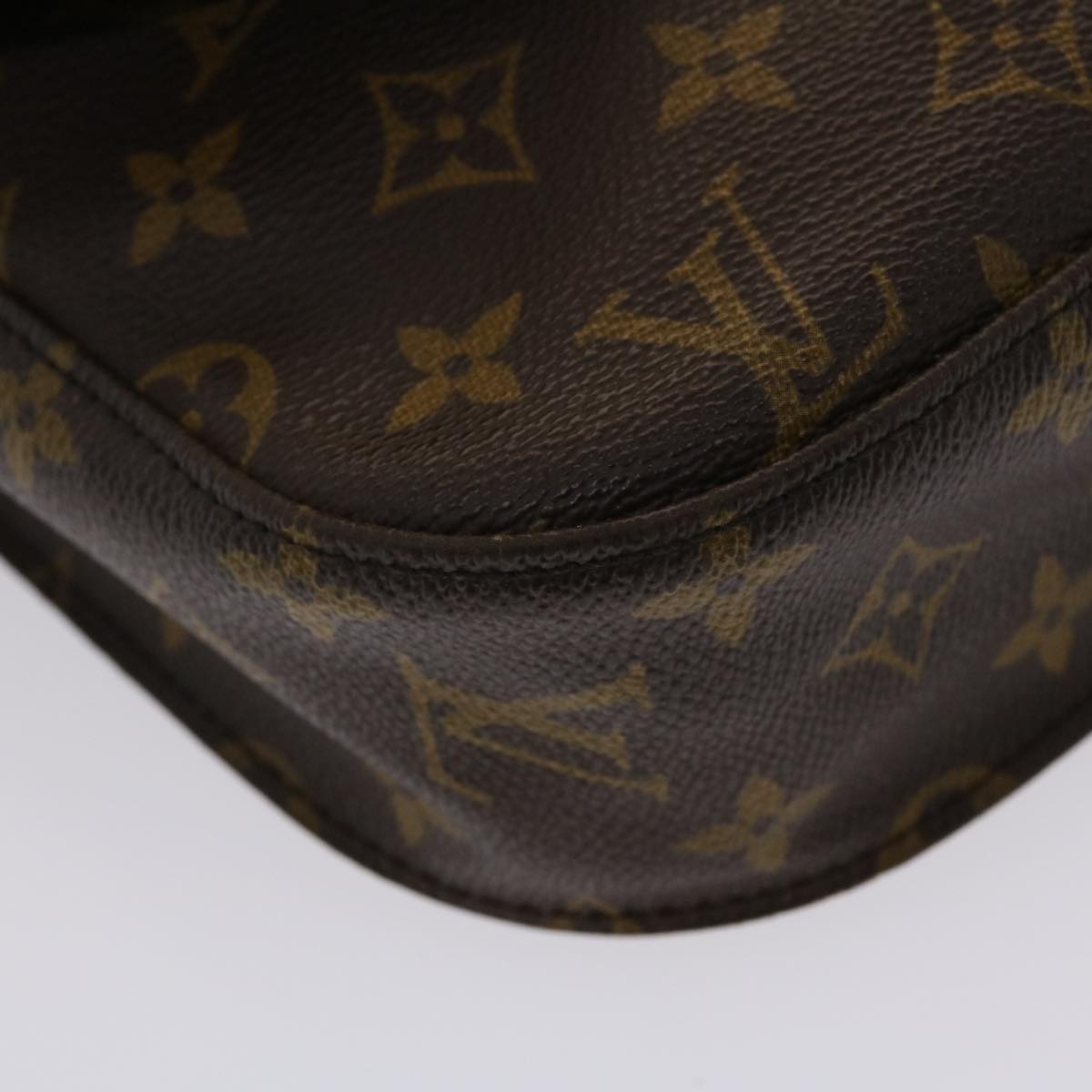 LOUIS VUITTON Monogram Saint Cloud GM Shoulder Bag M51242 LV Auth rd5498