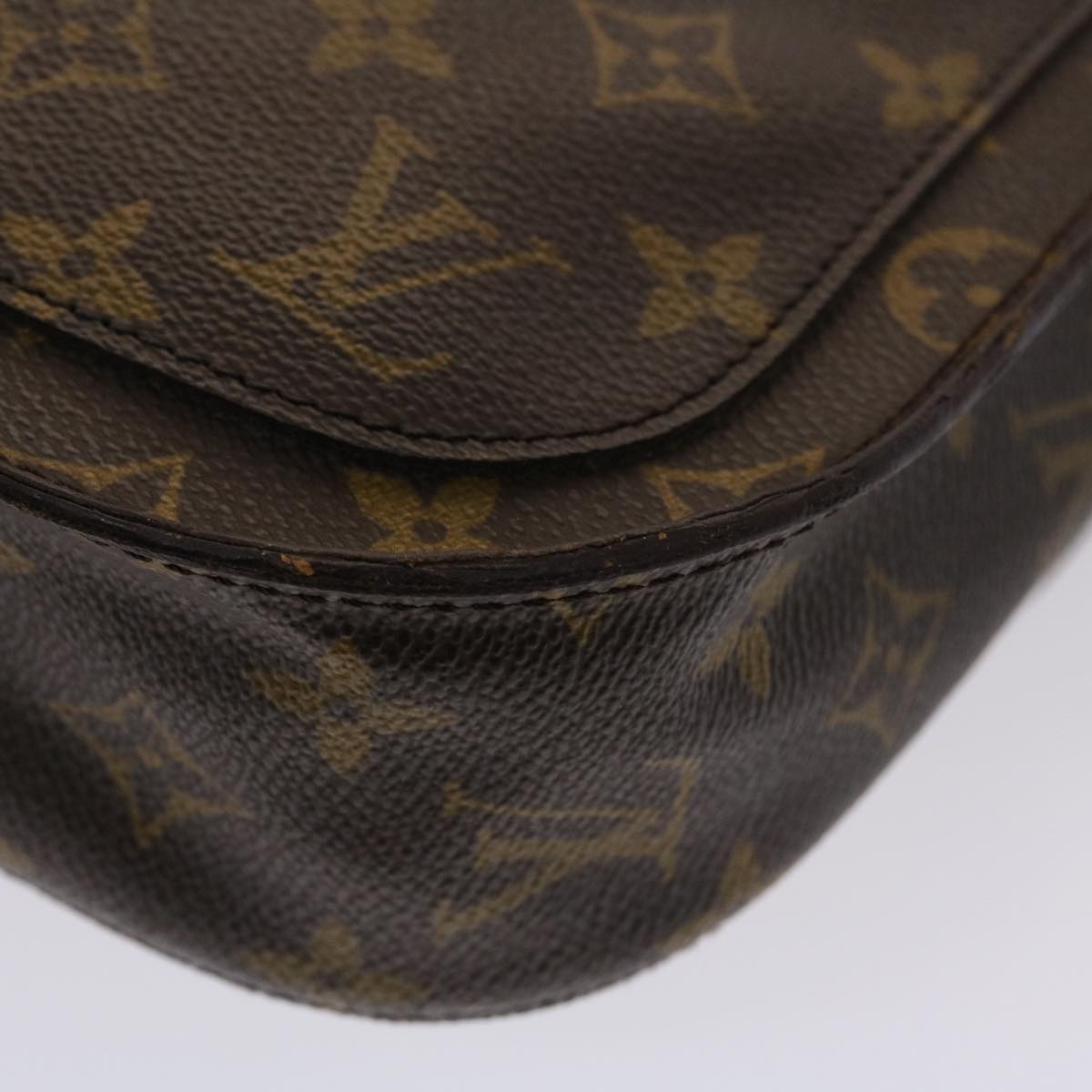 LOUIS VUITTON Monogram Saint Cloud GM Shoulder Bag M51242 LV Auth rd5498